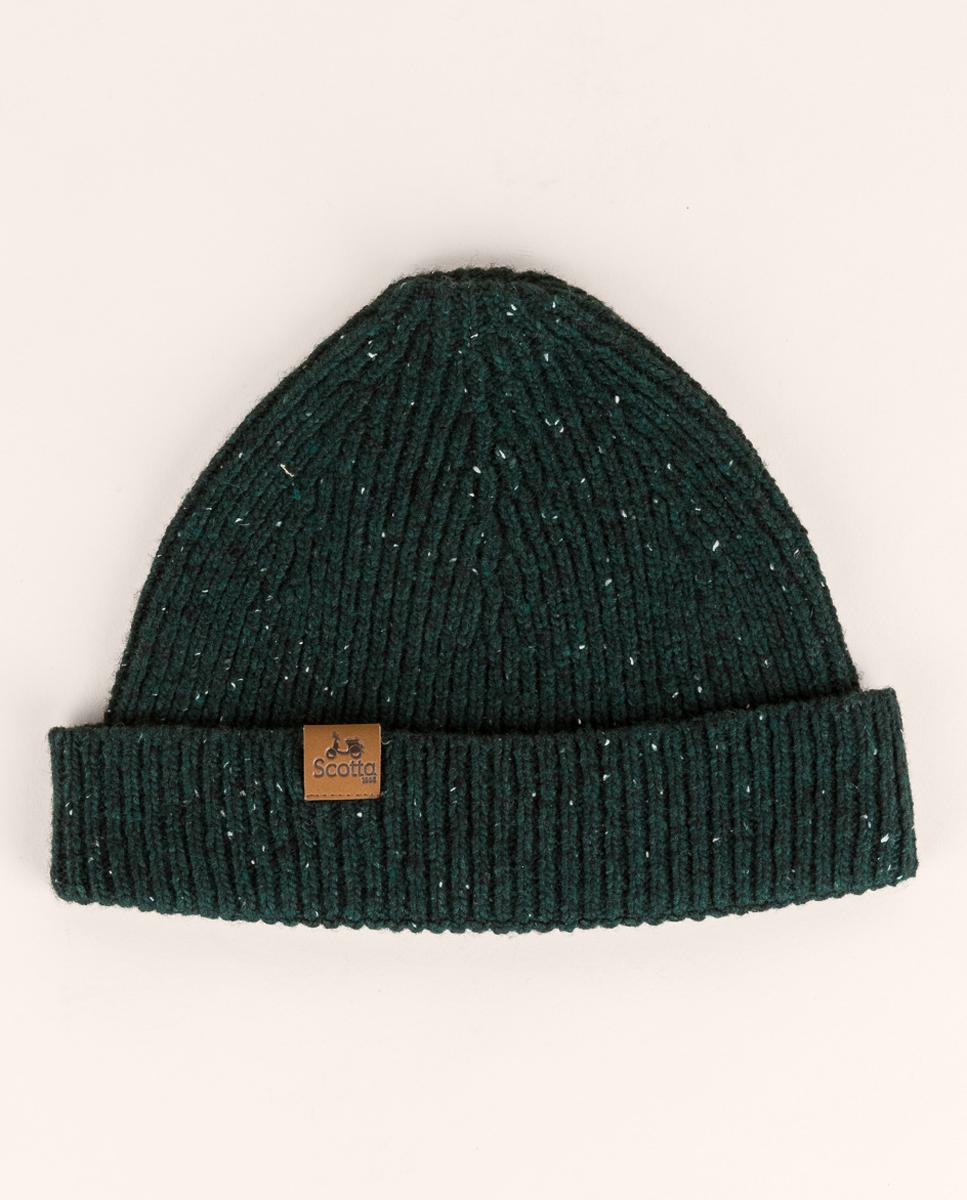 Imagen 0 de Gorro canalé verde botella
