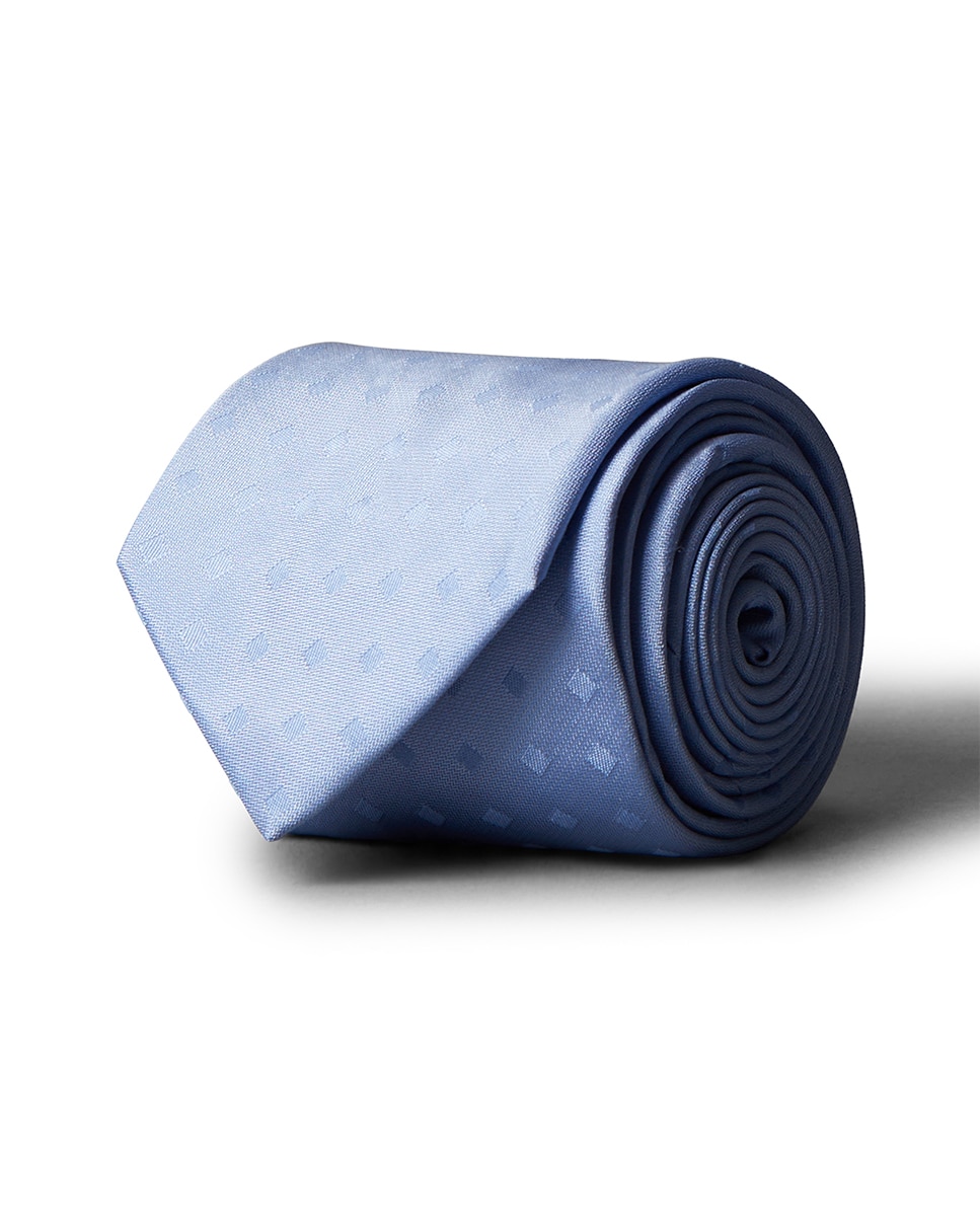 Imagen 0 de Corbata de seda con cuadros