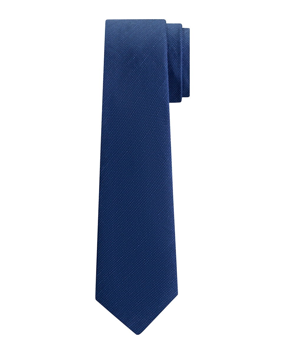 Imagen 0 de Corbata texturizada con lino