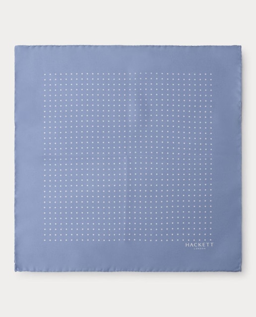 Imagen 0 de Pañuelo de hombre de bolsillo de seda pura con estampado de lunares Mayfair