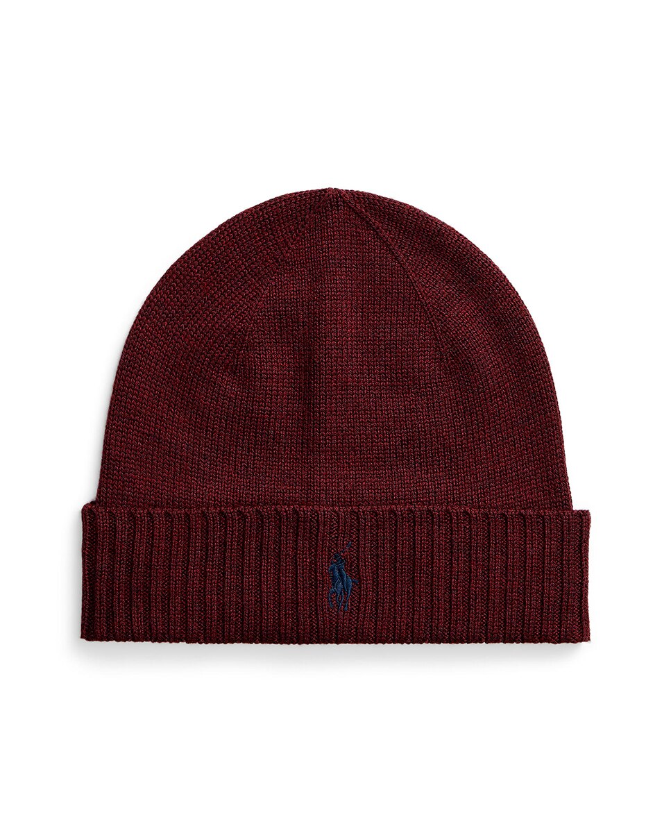 Imagen 0 de Gorro de hombre de lana con caballo