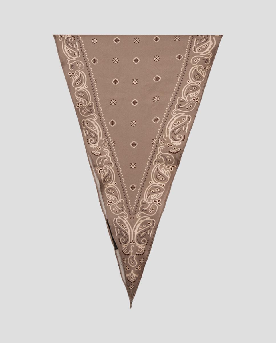 Imagen 0 de Pañuelo de hombre de seda con estampado de bandana