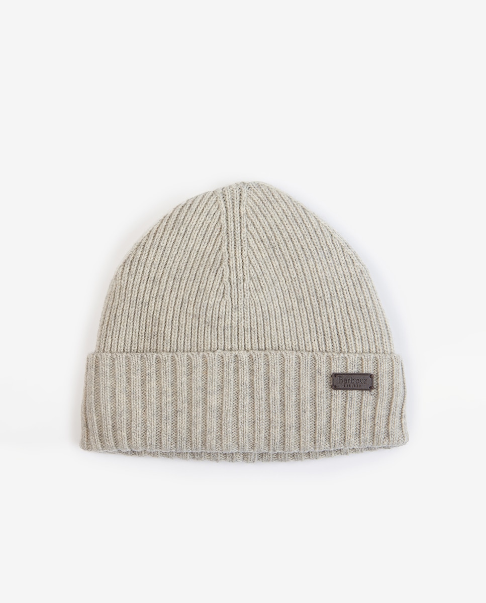 Imagen 0 de Gorro de hombre de lana con dobladillo acanalado