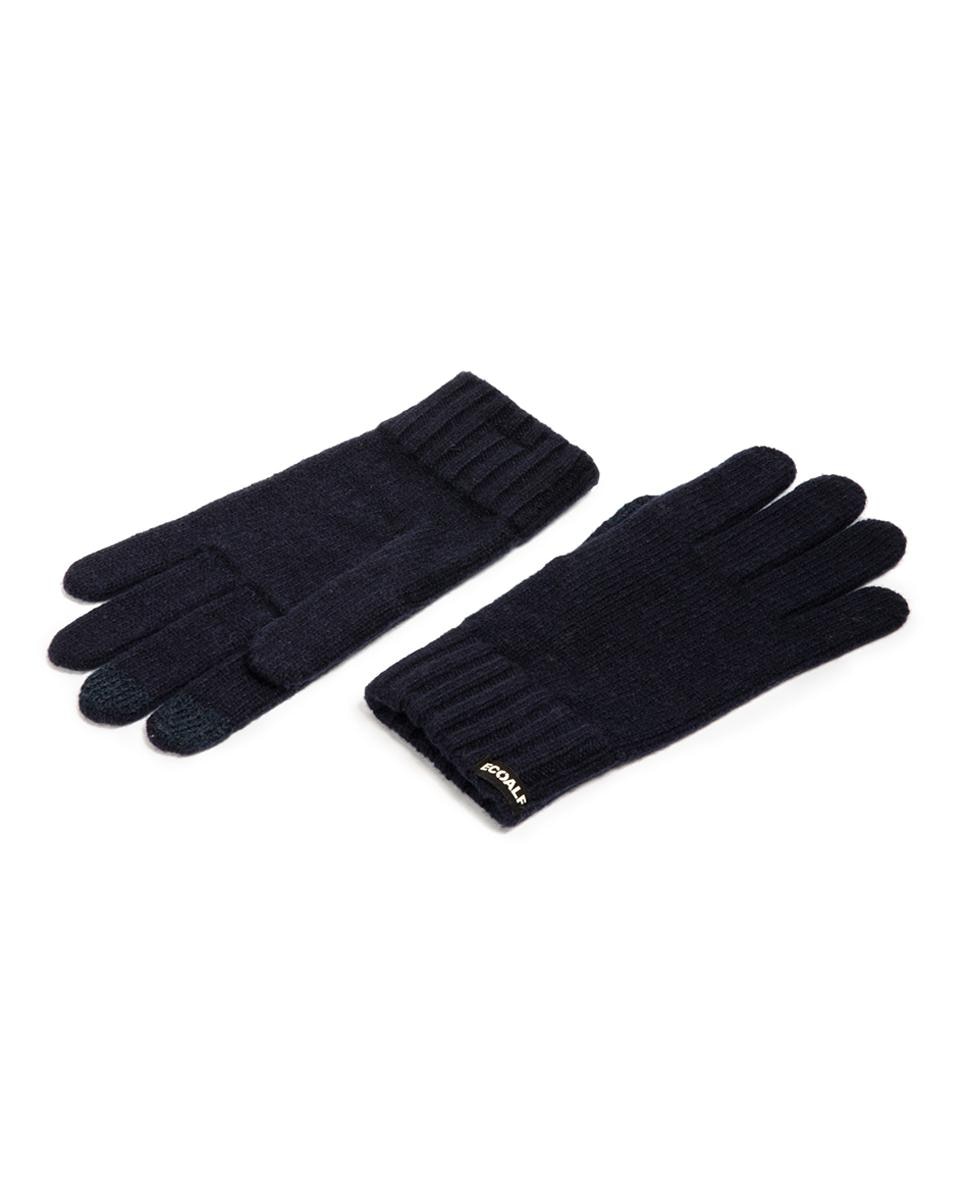 Imagen 0 de Guantes de hombre con pequeño logo en lateral
