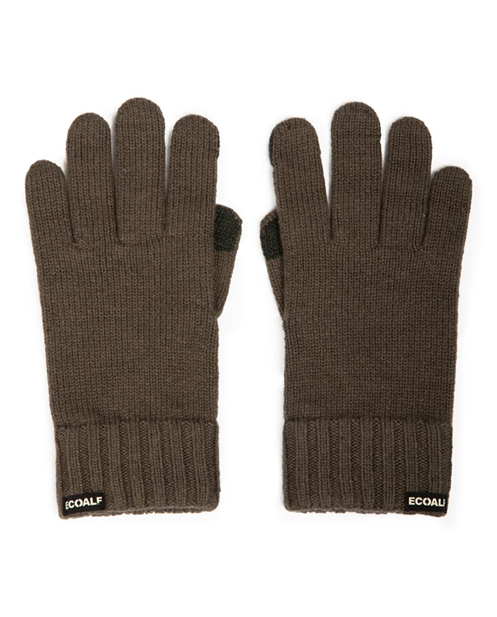 Imagen 0 de Guantes de hombre con pequeño logo en lateral