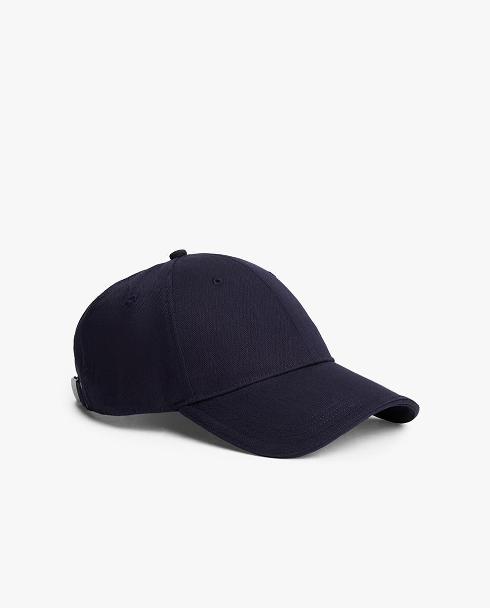 Imagen 0 de Gorra de caballero lisa con logo metálico