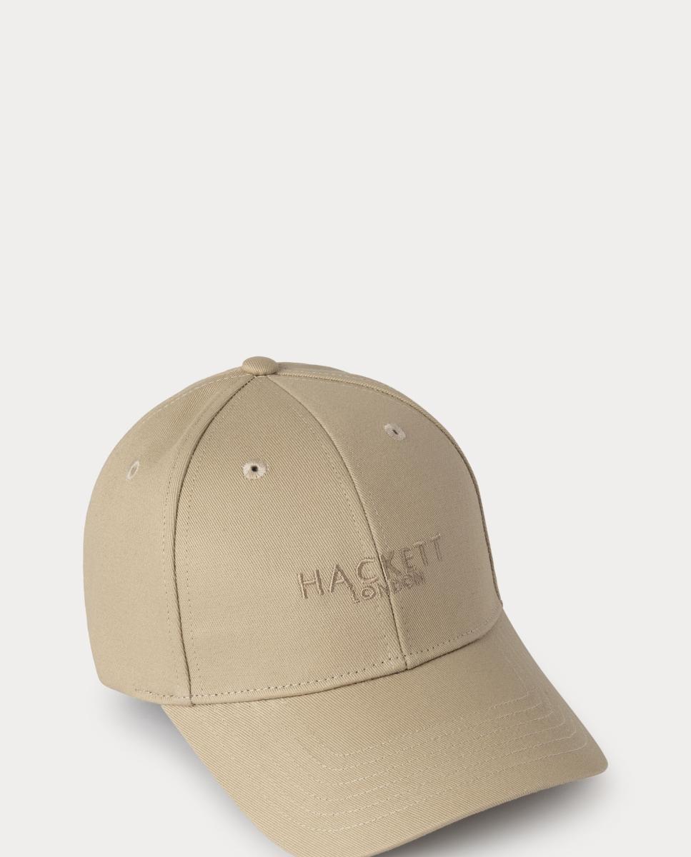 Imagen 0 de Gorra de algodón con logo bordado de hombre