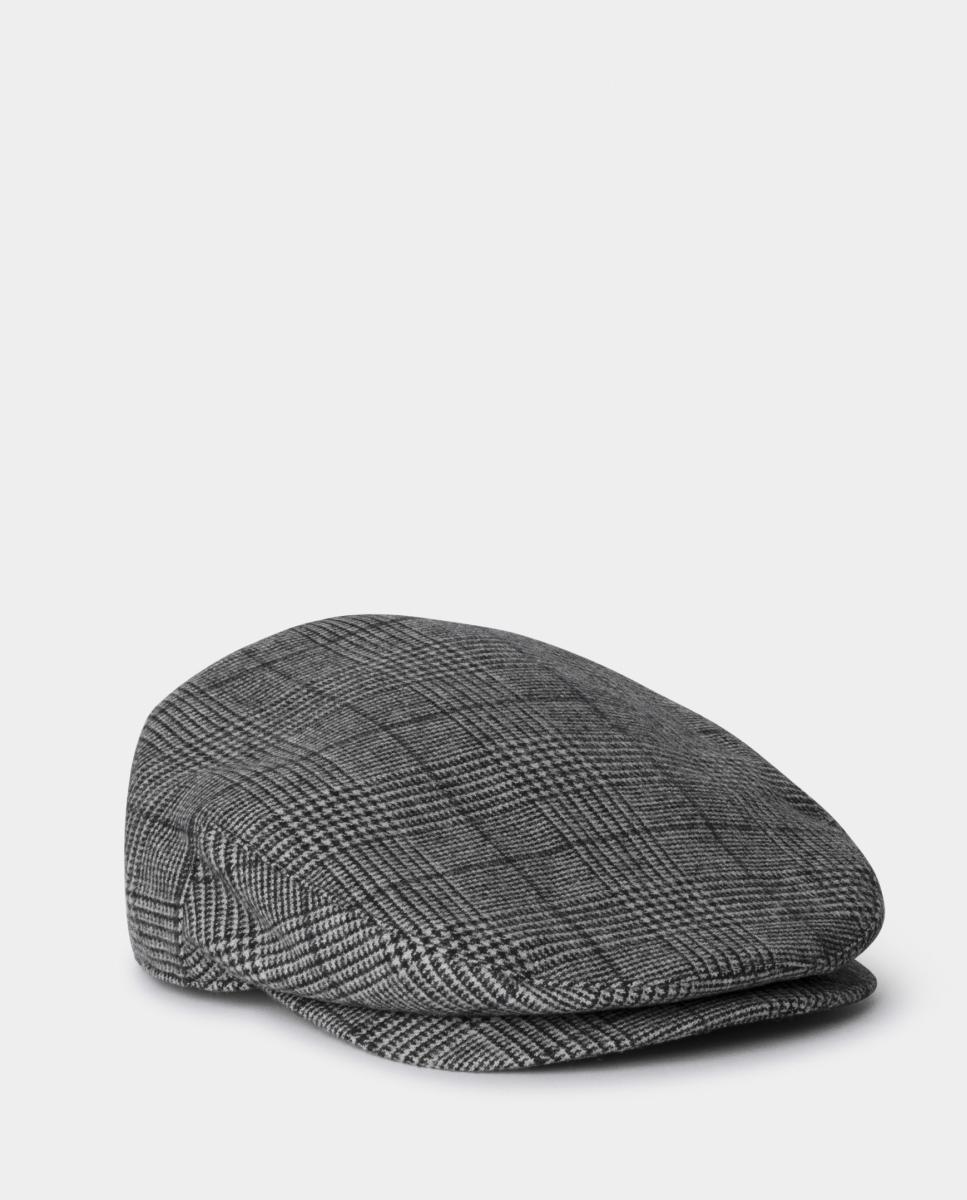 Imagen 0 de Gorra plana Príncipe de Gales de hombre