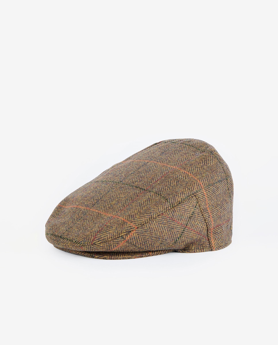Imagen 0 de Gorra de hombre en color marrón a cuadros
