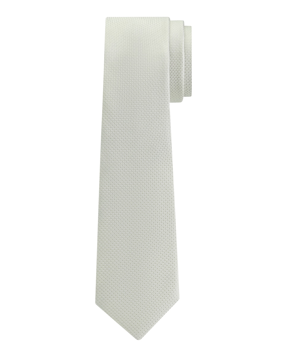 Imagen 0 de Corbata de hombre de seda con textura a tono.