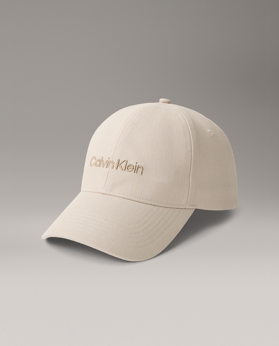 Imagen 0 de Gorra casual con logo bordado Calvin Klein
