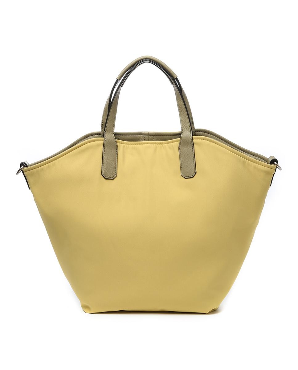 Imagen 0 de Shopper reversible en naranja con cierre cremallera