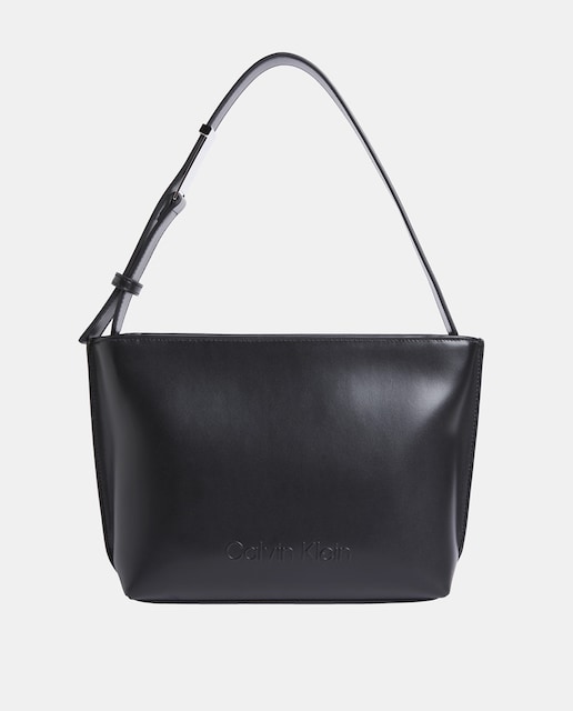 Imagen 0 de Bolso tipo shopping con cremallera y con logo en el frontal