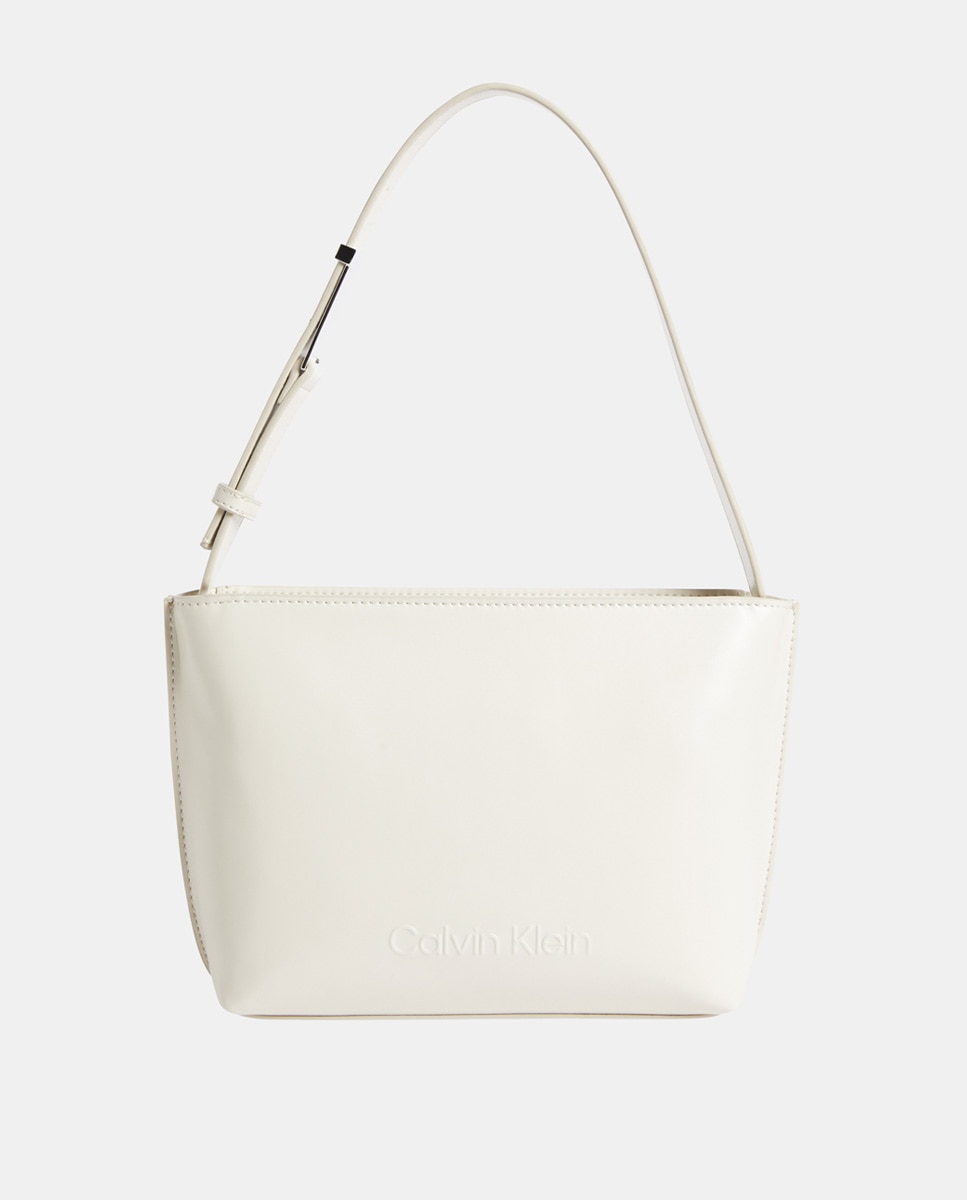 Imagen 0 de Bolso tipo shopping con cremallera y con logo en el frontal
