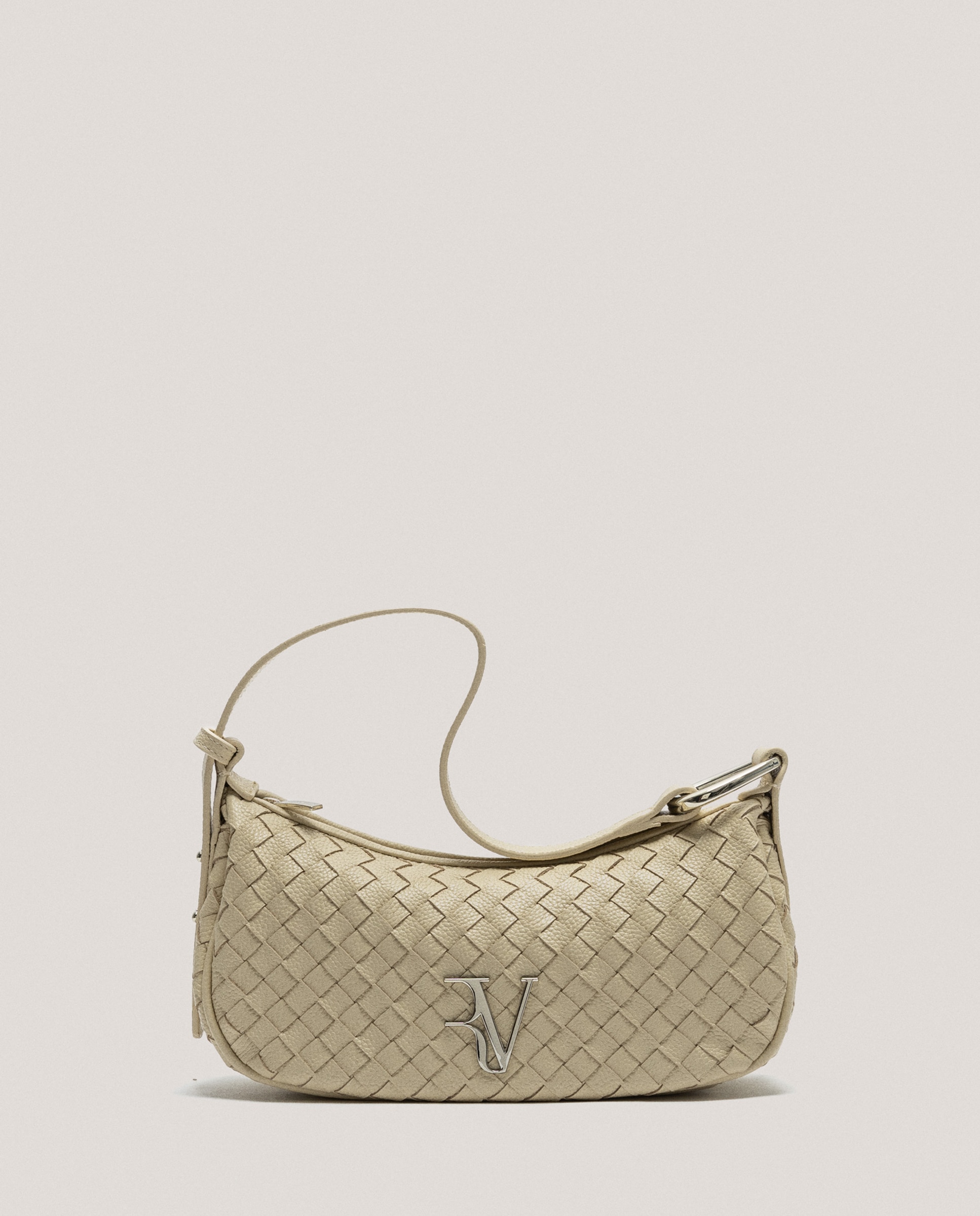 Imagen 0 de Bolso de mujer de hombro Erea Moon piel trenzada