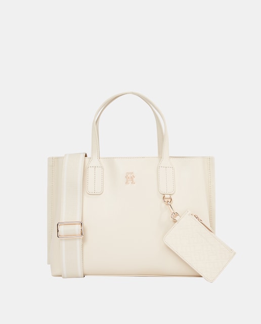 Imagen 0 de Bolso estilo mini tote con monedero con estampado monogram