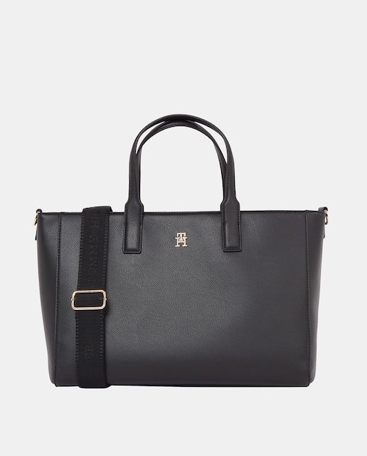 Imagen 0 de Bolso estilo satchel de mujer en color negro