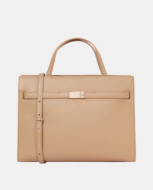 Imagen 0 de Bolso estilo maletín de mujer en color camel