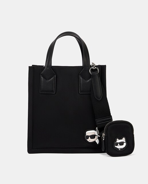 Imagen 0 de Bolso tote cuadrado de nylon