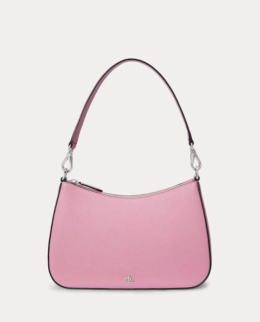 Imagen 0 de Hobo mediano Danni de piel con logo metálico