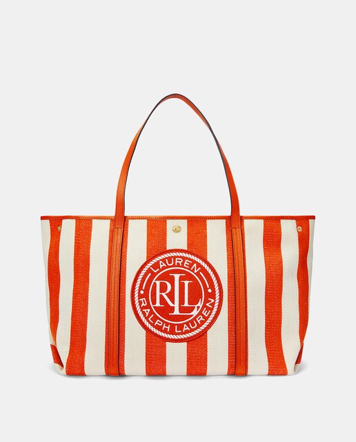 Imagen 0 de Bolso tote de mujer Emerie de loneta y piel
