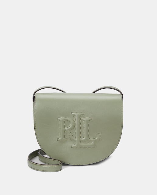 Imagen 0 de Bandolera mini Witley de piel con el logotipo en relieve