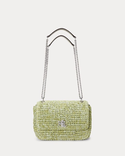 Imagen 0 de Bolso Sophee mediano de paja tejida.