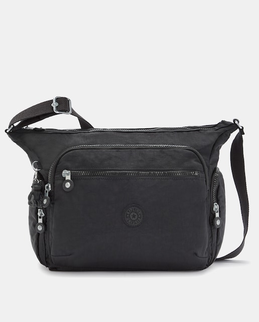Imagen 0 de Bandolera de mujer Kipling Gabbie de nylon en negro