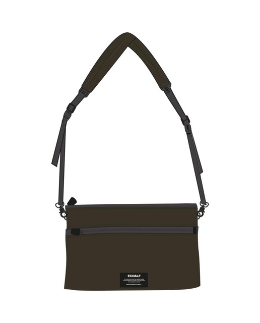 Imagen 0 de Bolso mujer nylon reciclado bandolera