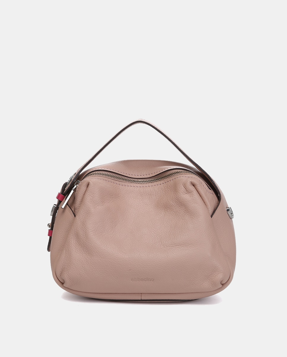 Imagen 0 de Bolso de mano Oceans Diary en piel rosa