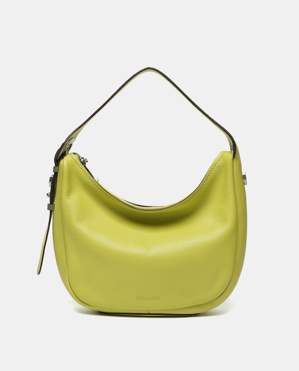 Imagen 0 de Bolso de hombro pequeño Oceans Diary en piel verde