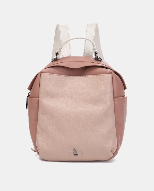 Imagen 0 de Mochila Oceans Diary en piel rosa