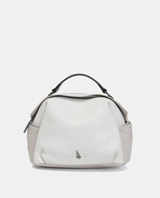 Imagen 0 de Bandolera Oceans Diary en piel blanca