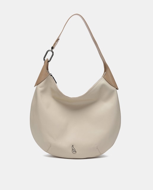 Imagen 0 de Bolso de hombro Oceans Diary en piel beige