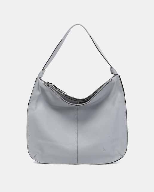Imagen 0 de Bolso de hombro Oceans Diary en piel gris