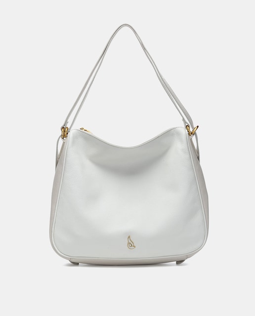 Imagen 0 de Bolso - mochila Oceans Diary en piel blanca