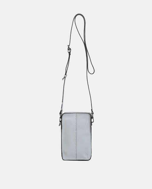 Imagen 0 de Bolso para el móvil Oceans Diary en piel gris
