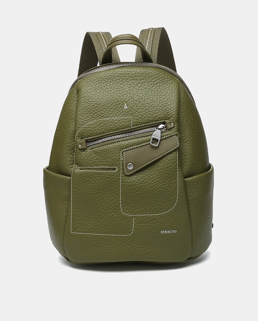 Imagen 0 de Mochila Oceans Diary en materiales reciclados verde