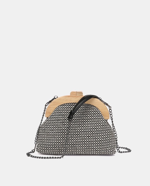 Imagen 0 de Clutch de fiesta Oceans Diary en negro