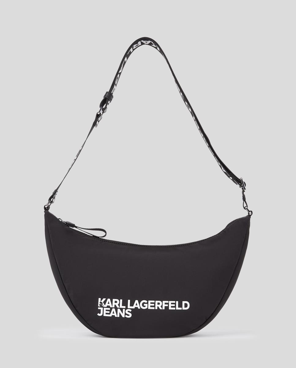 Imagen 0 de Bolso de hombro de mujer semicircular y suave