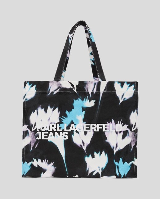 Imagen 0 de Bolso shopper de mujer con estampado abstracto de Karl Lagerfeld Jeans.