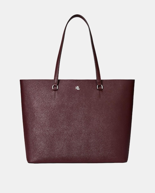 Imagen 0 de Bolso tote Karly grande cruzado de piel