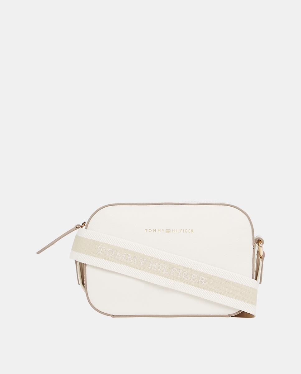 Imagen 0 de Bolso estilo bandolera en color blanco