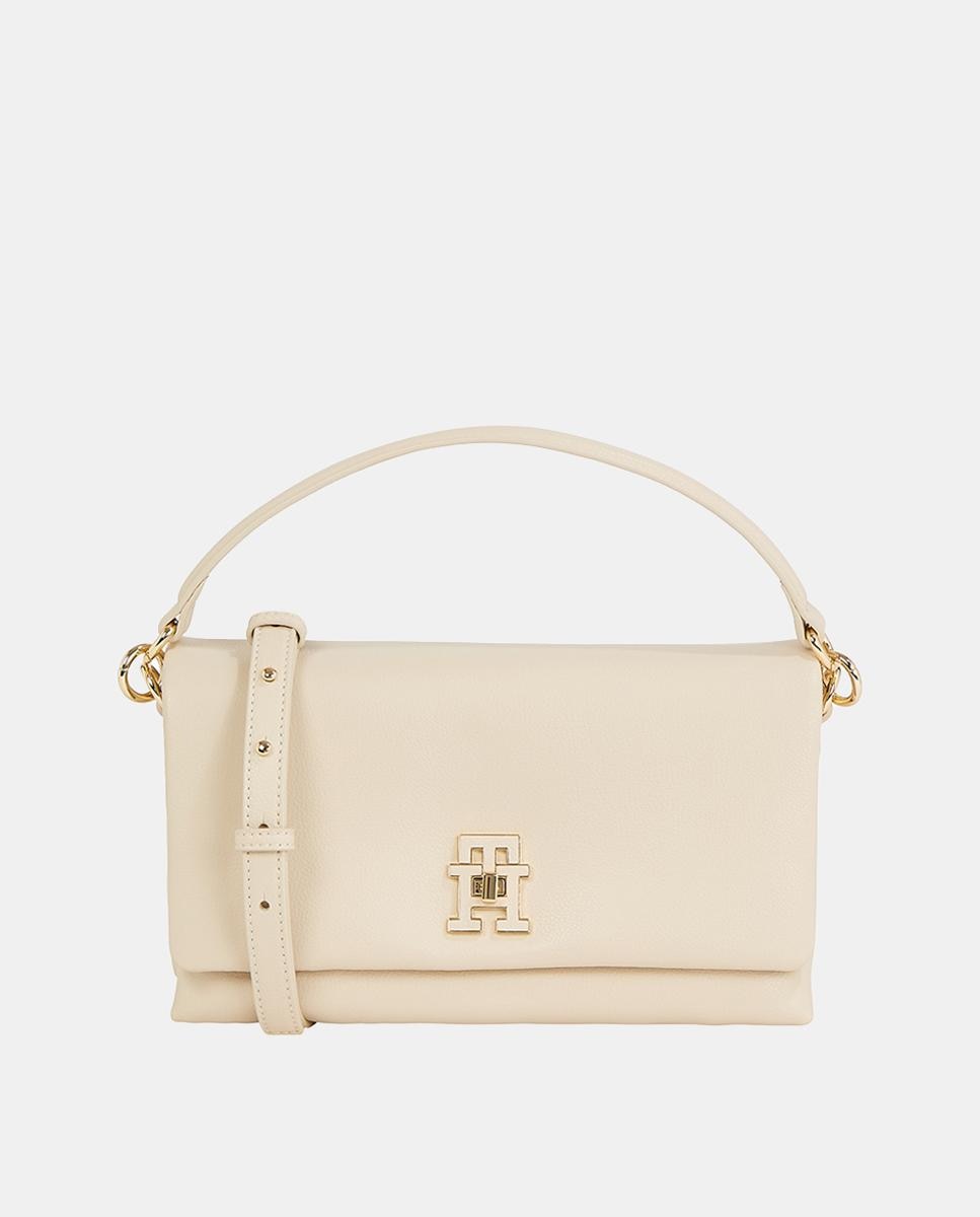 Imagen 0 de Bolso estilo bandolera en color beige