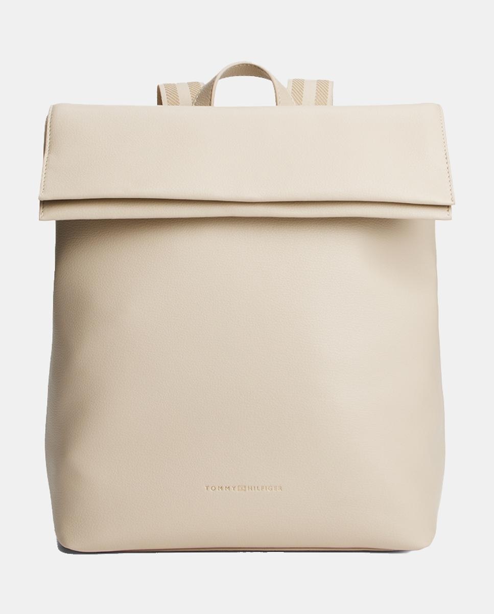Imagen 0 de Mochila de mujer en color blanco marfil de Tommy Hilfiger