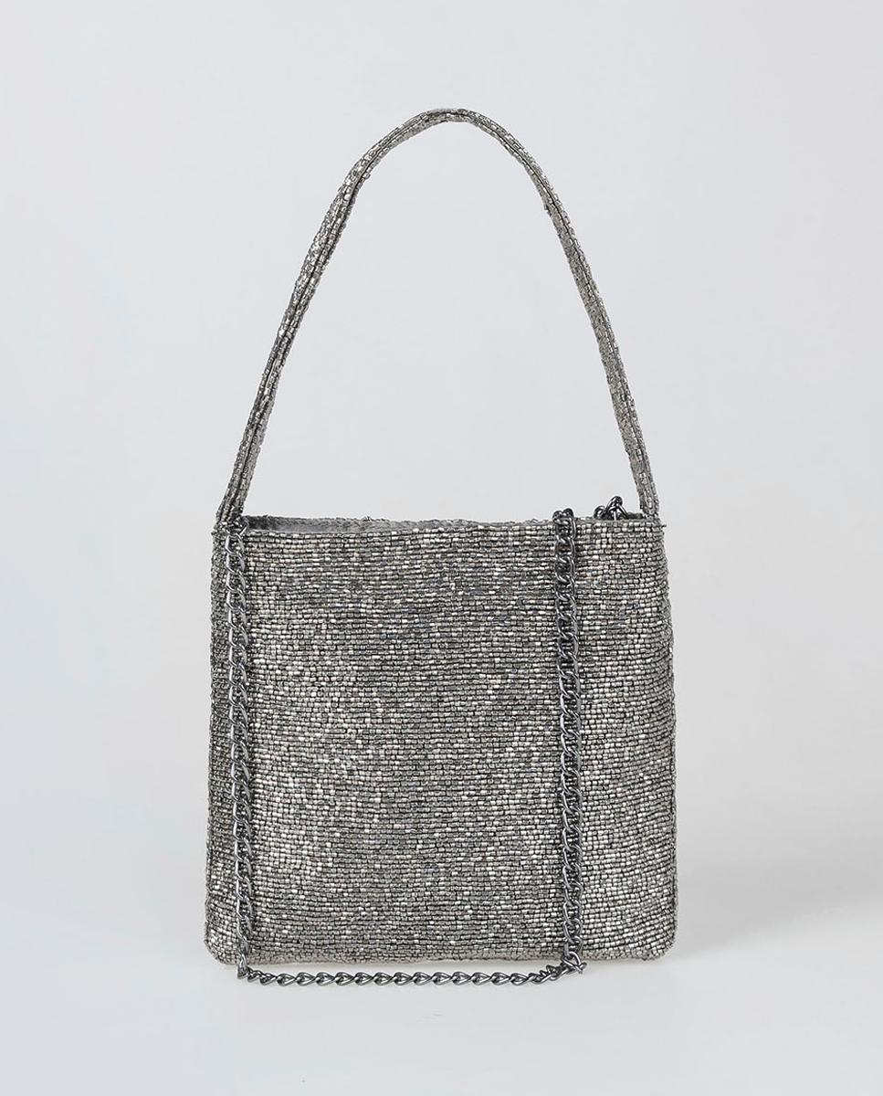 Imagen 0 de Bolso de mujer fiesta plata