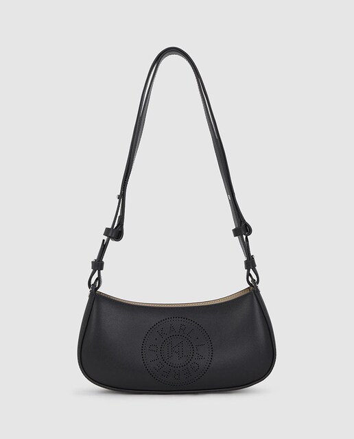 Imagen 0 de Bolso de hombro de mujer con un distintivo diseño semicircular