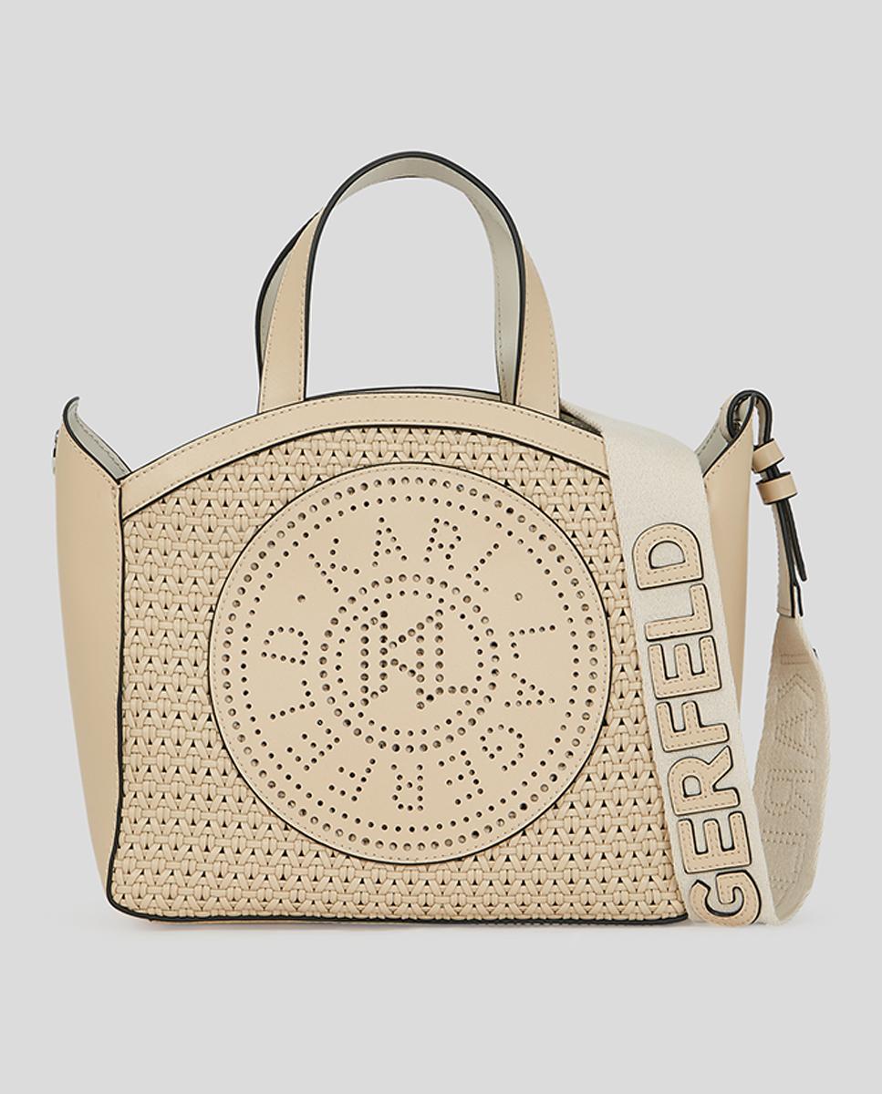 Imagen 0 de Bolso tote de mujer pequeño con cierre magnético y correa ajustable