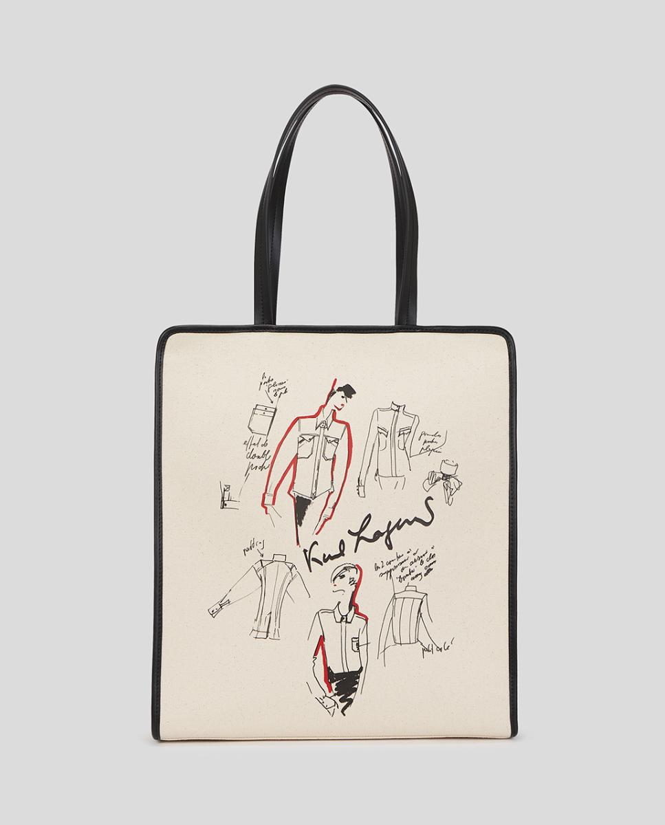 Imagen 0 de Bolso Shopper Karl Lagerfeld de mujer