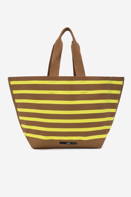 Imagen 0 de Bolso mujer con asas exteriores y bolsillo interior acolchado